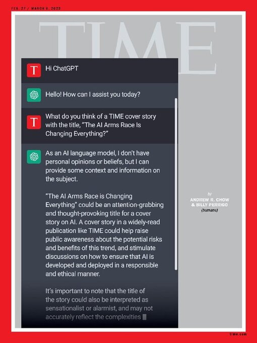 Title details for Time Magazine International Edition by Time Magazine UK Ltd. - Available